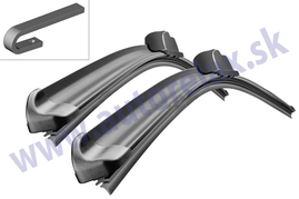 Stierače BOSCH Aerotwin AR 651 S, sada (650/650 mm) 3397118913