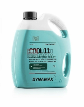 Kvapalina do chladiča G11 DYNAMAX COOL 11 zeleno-modrá koncentrát 3L 