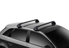 Thule strešný nosič  TH5001+7205+7215B+7214B, Wingbar Edge Evo Black