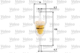 VALEO filter palivový 587000