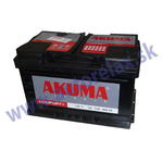 AKUMA autobatéria 12V/80Ah+  680A Komfort plus, L3 80