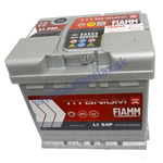 FIAMM autobatéria 12V/54Ah  520A TITANIUM PRO, L1 54P