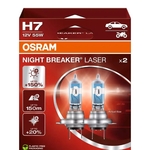 Autožiarovka 12V H7 55W PX26d +150% Night Breaker Laser OSRAM, pár