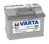 Autobateria VARTA Silver Dynamic 12V 61Ah 600A D21, 561 400 060